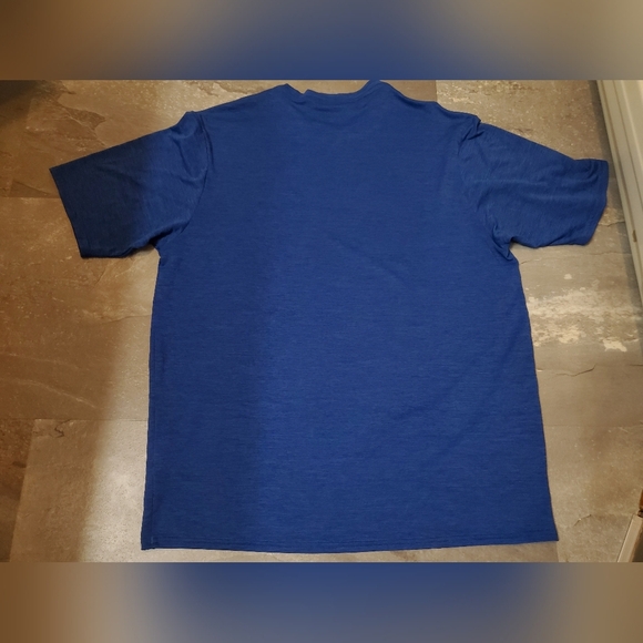 Patagonia Capilene Cool Daily Blue Men's short sleeves shirt. Heathered. Size S. - Picture 2 of 7